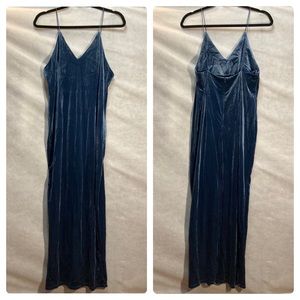 Toby Heart Ginger THG Velvet Maxi Dress